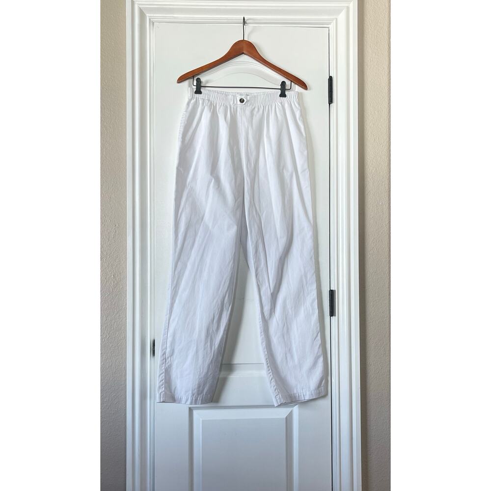 Drapers and Damons White 100% Cotton Pants Womens Size M